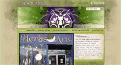 Desktop Screenshot of herbsandarts.com